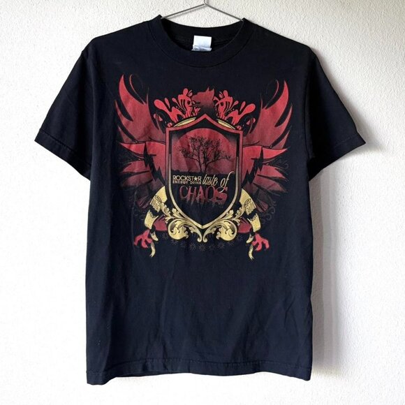 2008 Rockstar Chaos Tour Avenged Sevenfold Band Tee Shirt Men's S - Picture 1 of 5